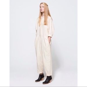 SOLD :) BLACK CRANE Flying S Jumper in White